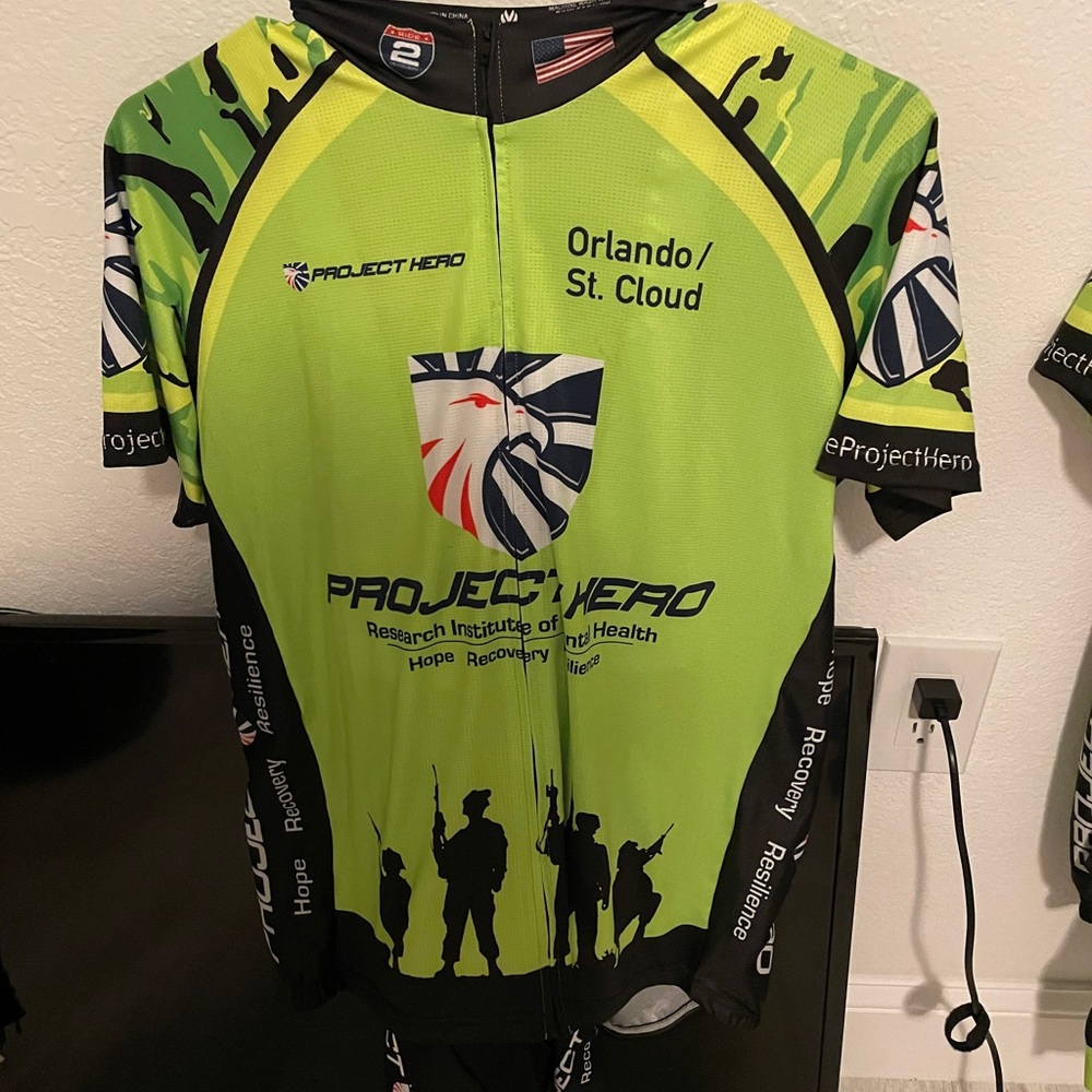 Cycling bib and jersey